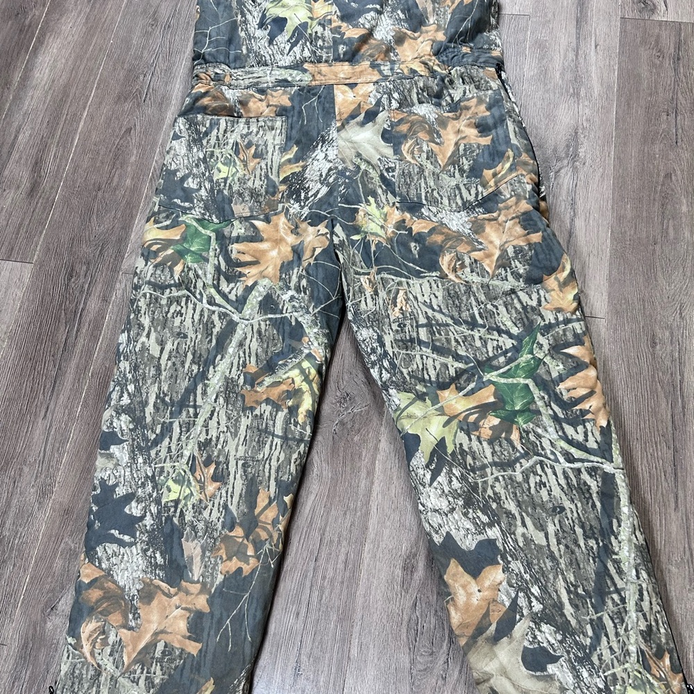 RedHead Camouflage Insulated Overalls zippers down both legs size XL - Picture 8 of 10